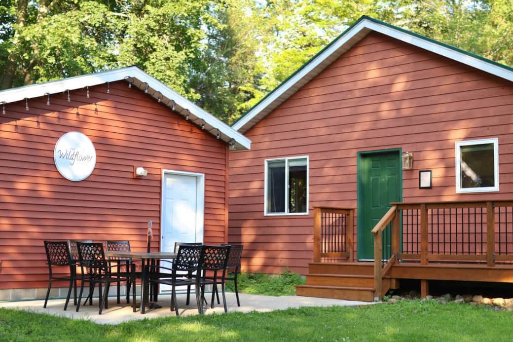 Wildflower Cabin on Wood Lake